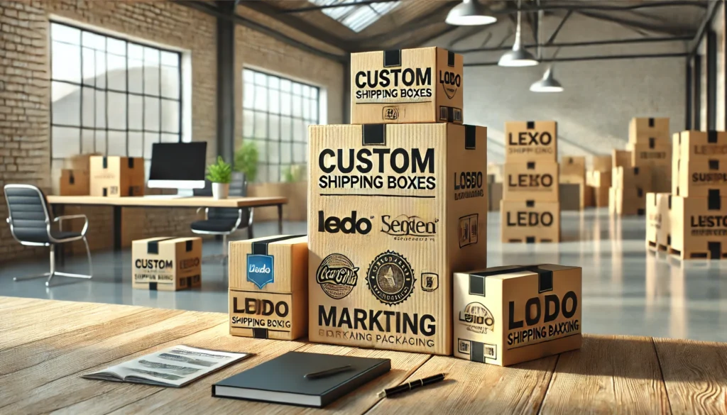 custom shipping boxes with your company logo