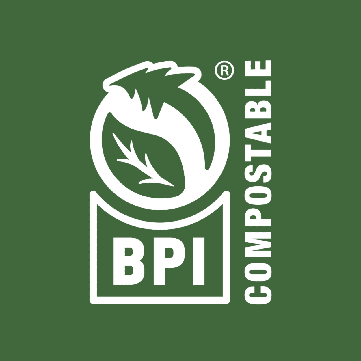 Sustainability Certification logo highlighting environmental compliance and eco-friendly practices for responsible packaging solutions.